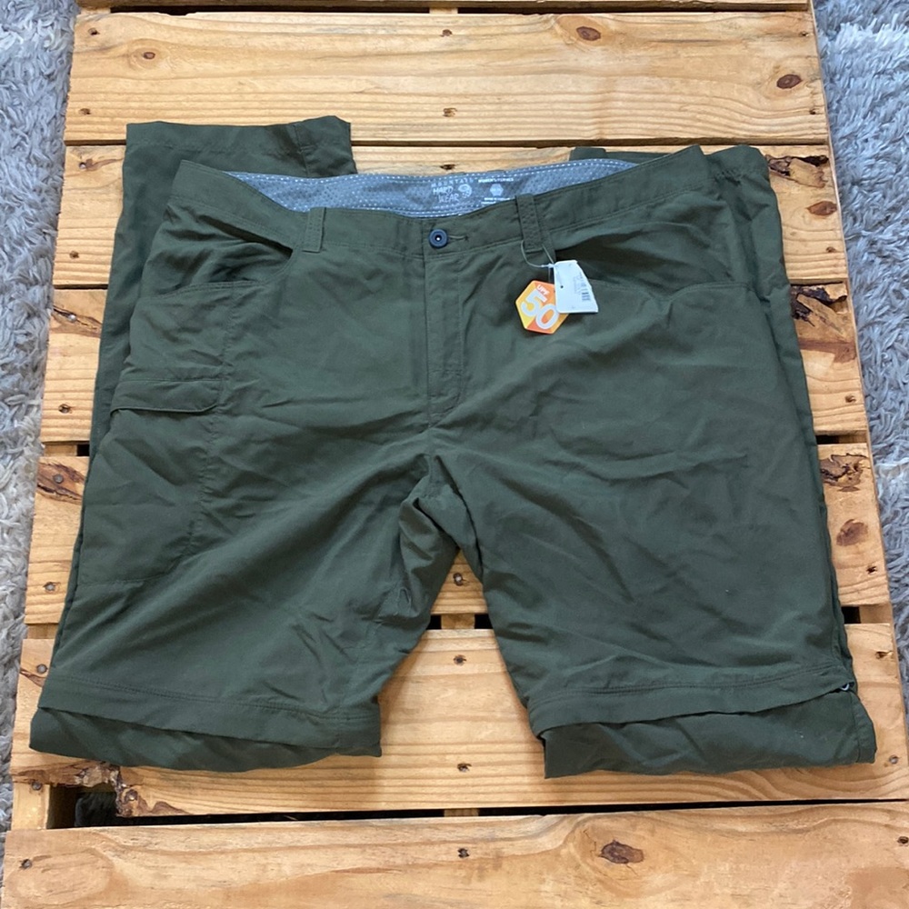 Women’s Olive Green Chino Shorts